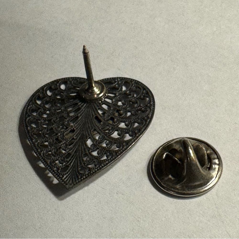 "Bandaid for Your Heart" lapel pin - Picture 2 of 2